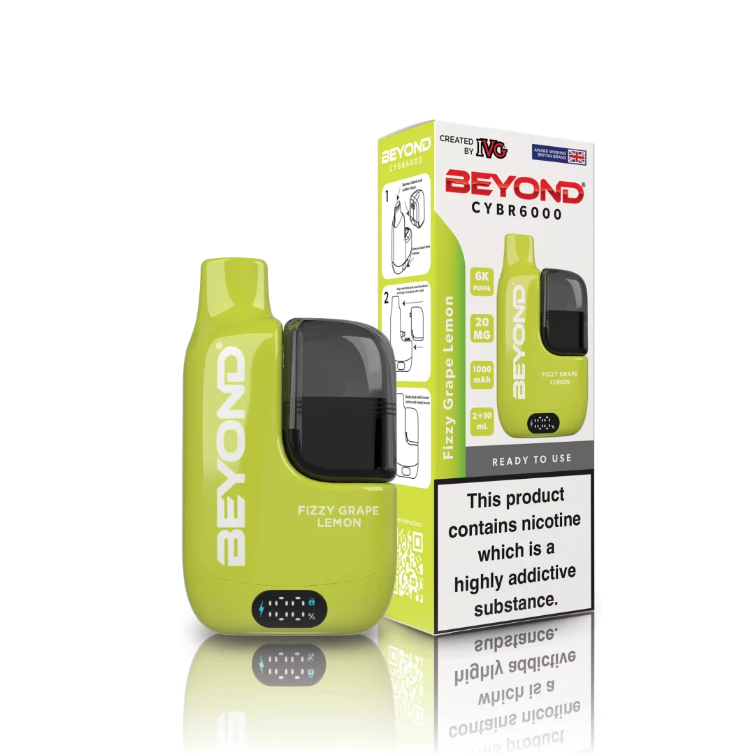 IVG BEYOND CYBR 6000 Puffs Prefilled Pod Kit | Only £7.99 | Any 3 for £22