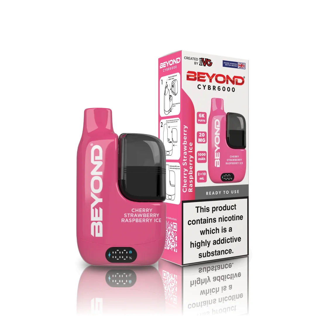 IVG BEYOND CYBR 6000 Puffs Prefilled Pod Kit | Only £7.99 | Any 3 for £22