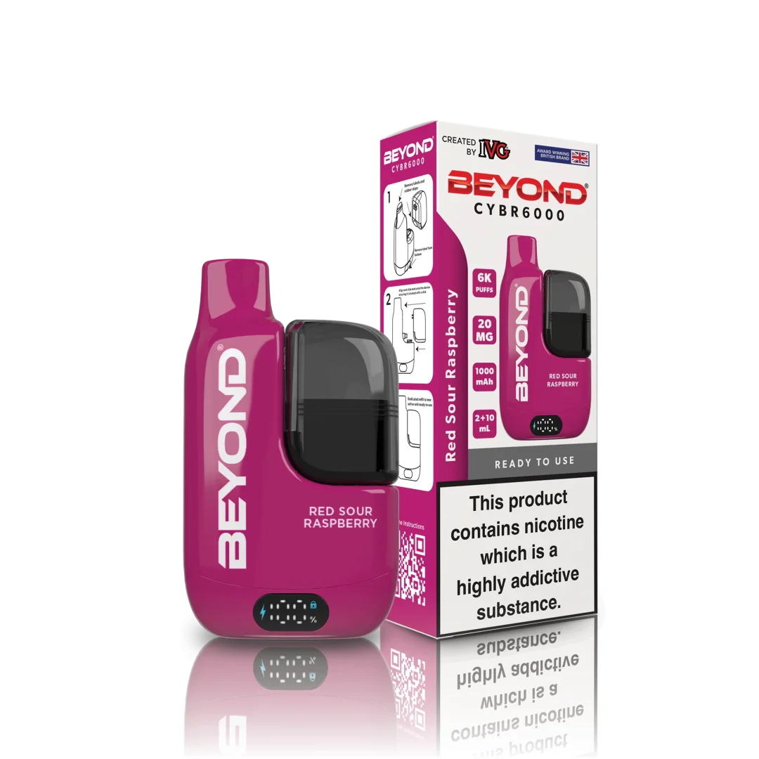 IVG BEYOND CYBR 6000 Puffs Prefilled Pod Kit | Only £7.99 | Any 3 for £22