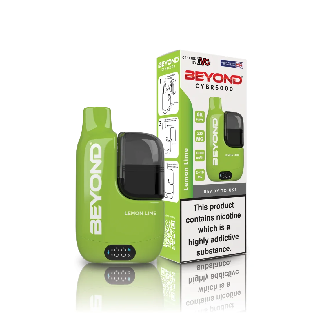 IVG BEYOND CYBR 6000 Puffs Prefilled Pod Kit | Only £7.99 | Any 3 for £22