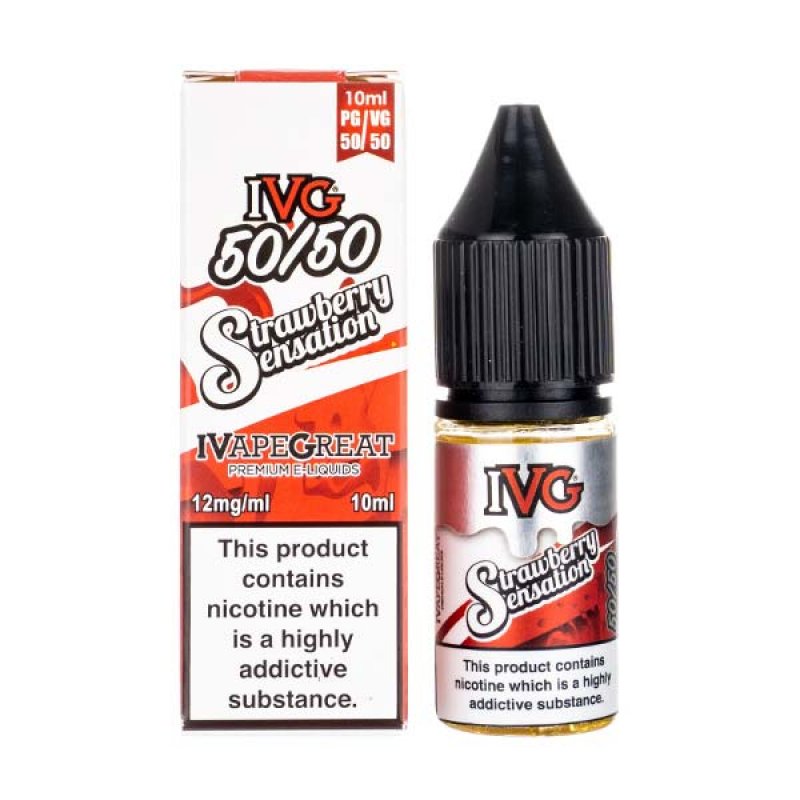 IVG E-Liquid Strawberry Sensation 10ml