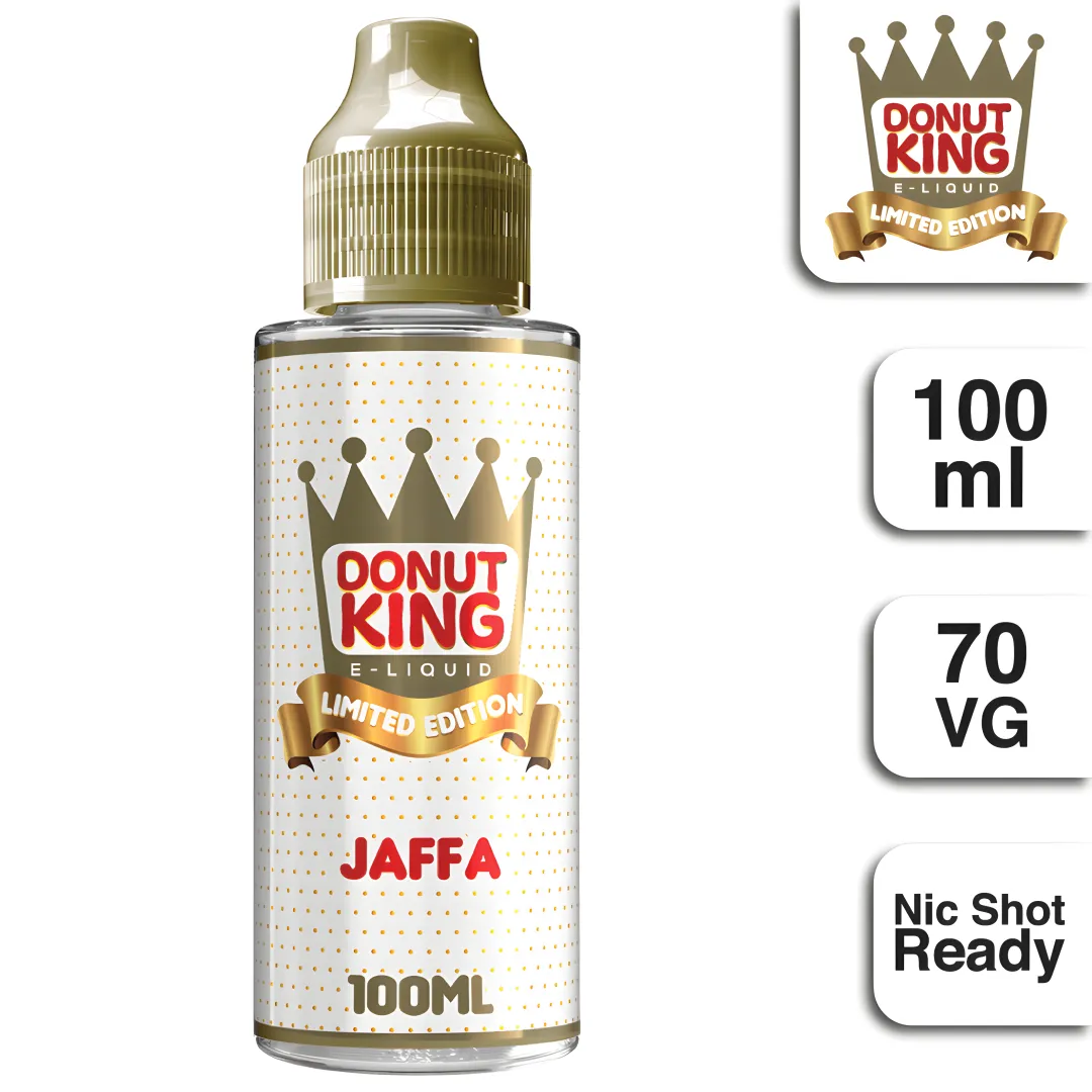 Jaffa 100ML Shortfill E-Liquid by Donut King