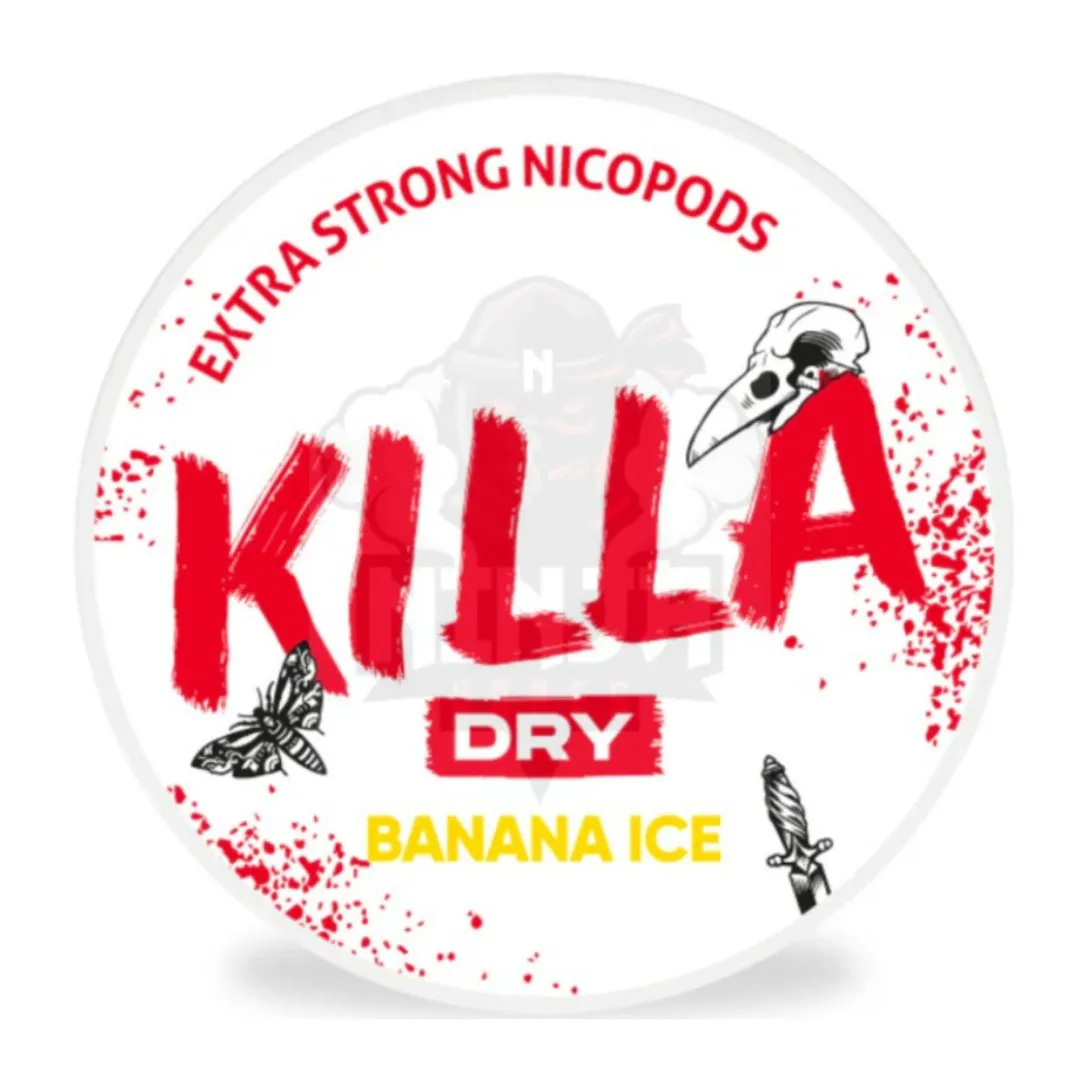 Killa Dry Banana Ice Nicotine Pouches