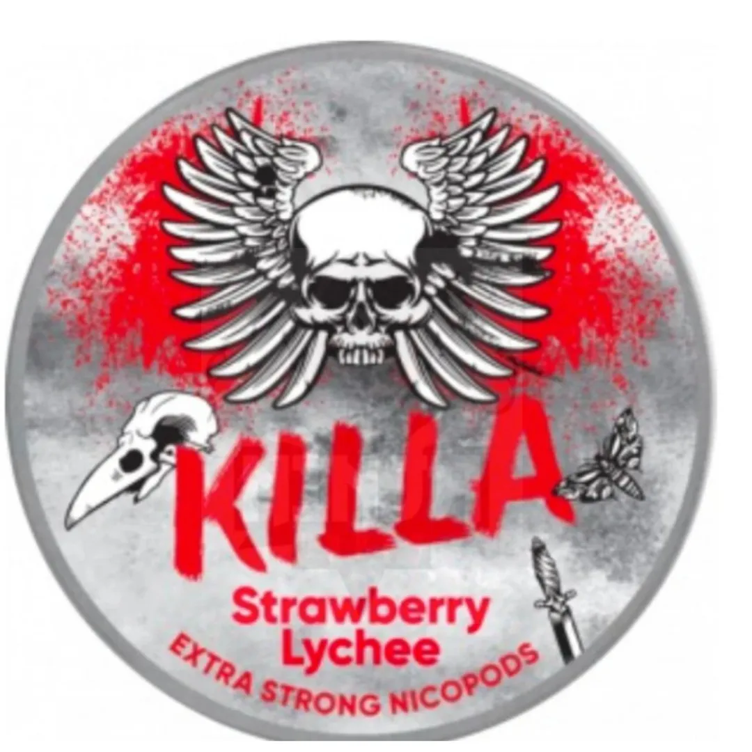 Killa Strawberry Lychee Nicotine Pouches