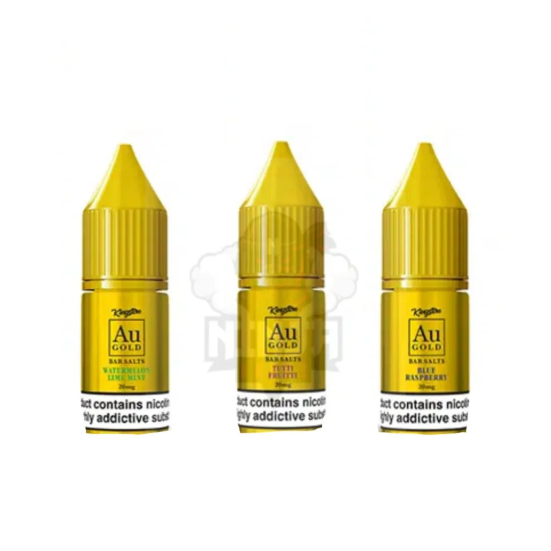 Kingston Au Gold Nic Salts 10ml E-Liquid