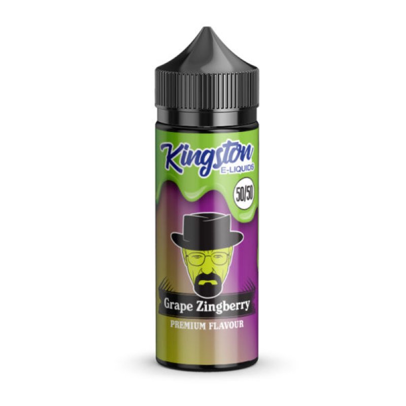 Kingston 50/50 Grape Zingberry 100ml
