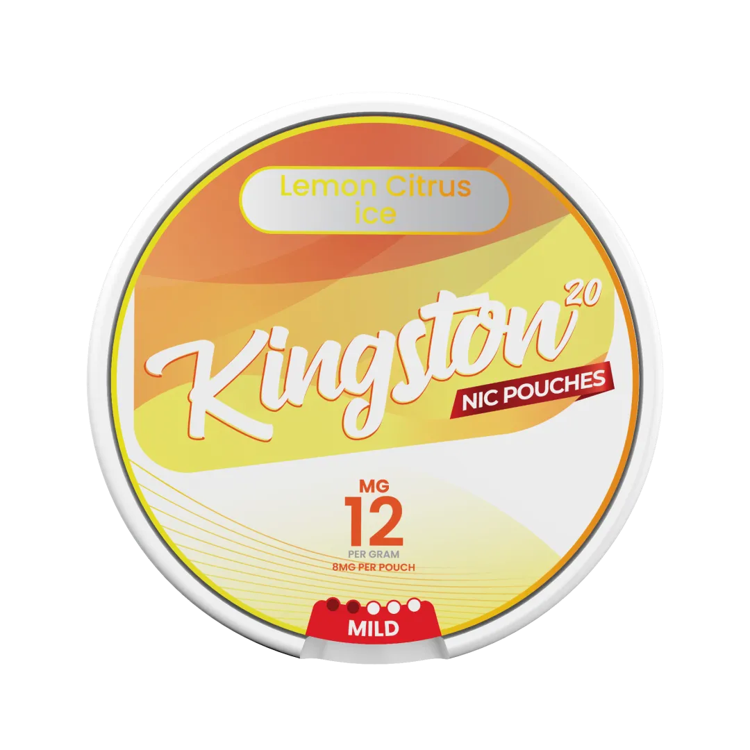 Kingston Lemon Citrus Ice Nicotine Pouches