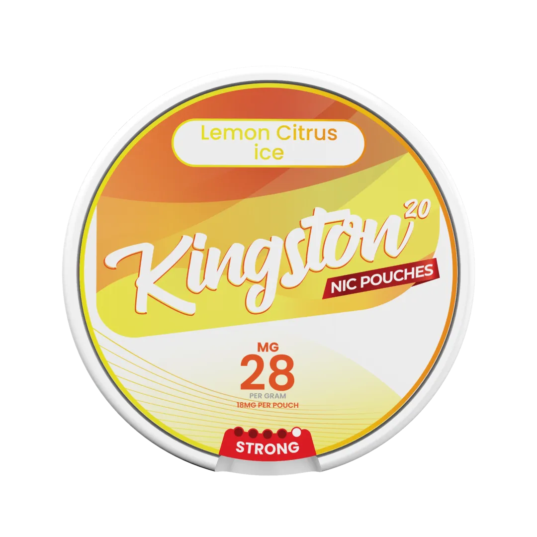 Kingston Lemon Citrus Ice Nicotine Pouches