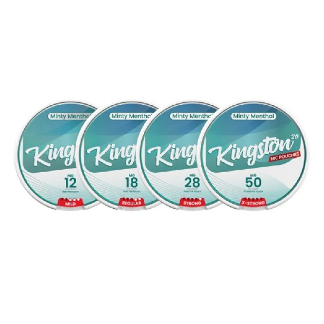 Kingston Minty Menthol Nicotine Pouches