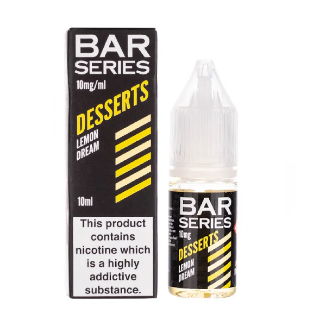 Lemon Dream Nic Salt E-liquid by Bar Series Desserts