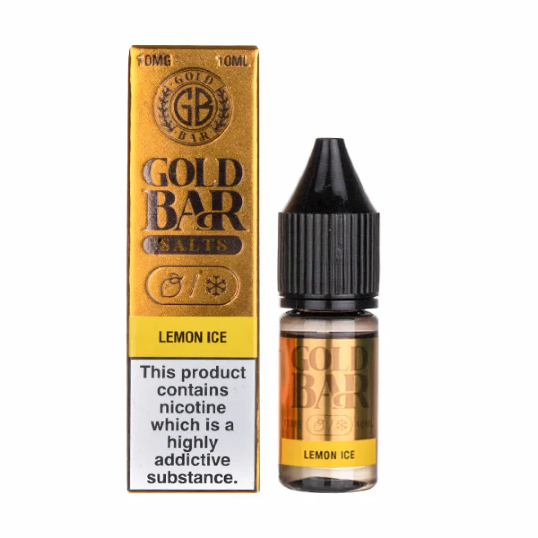 Lemon Ice Nic Salt E-Liquid by Gold Bar