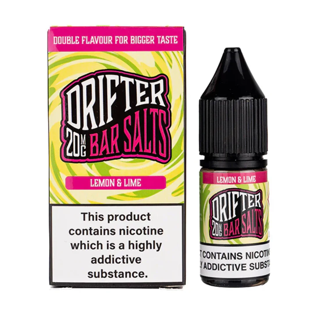 Lemon & Lime Nic Salt E-Liquid by Drifter