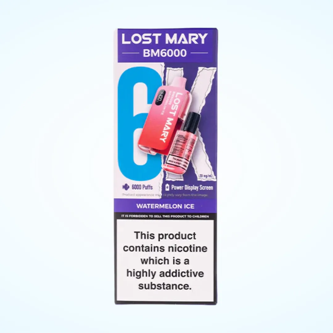 Lost Mary BM6000 Disposable Vape | Only £8.79 | Any 3 for £25