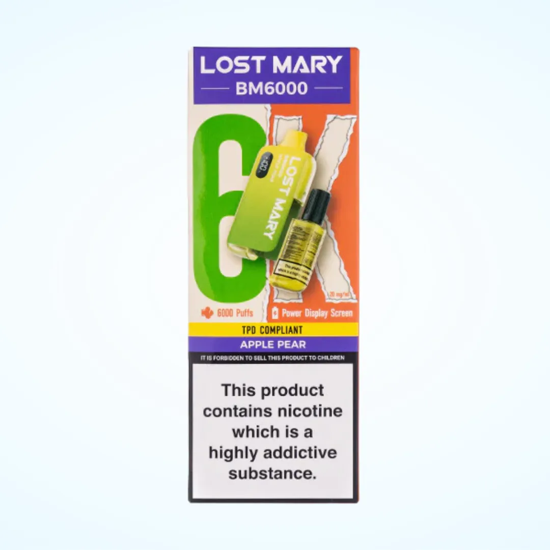 Lost Mary BM6000 Disposable Vape | Only £8.79 | Any 3 for £25