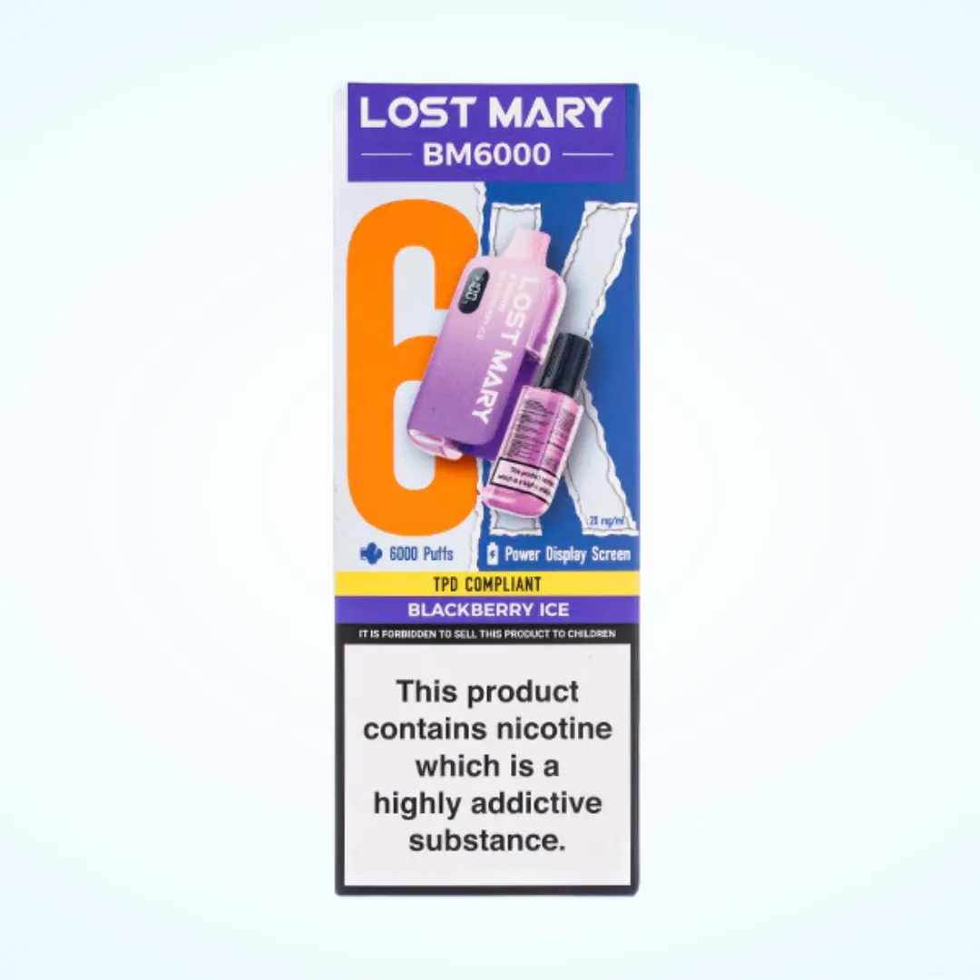 Lost Mary BM6000 Disposable Vape | Only £8.79 | Any 3 for £25