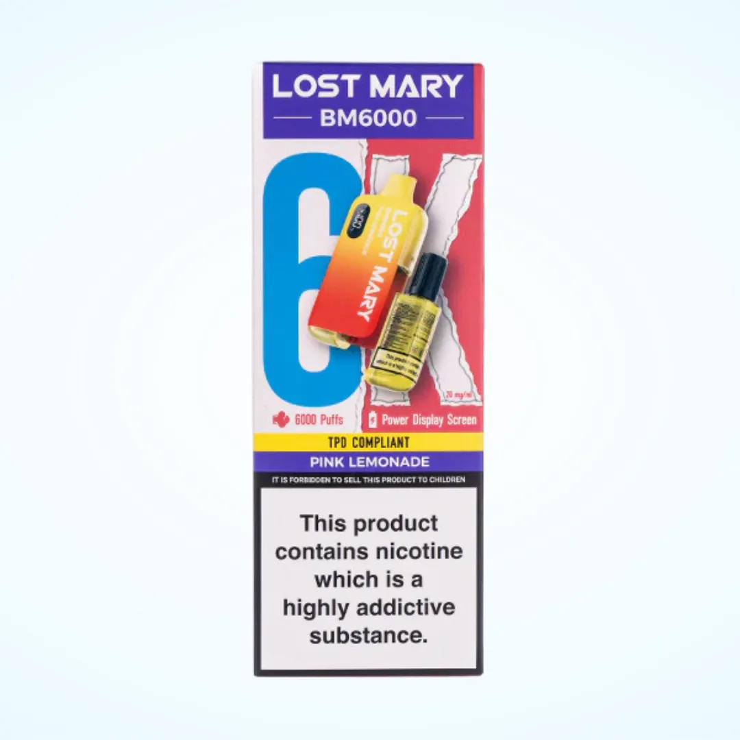 Lost Mary BM6000 Disposable Vape | Only £8.79 | Any 3 for £25