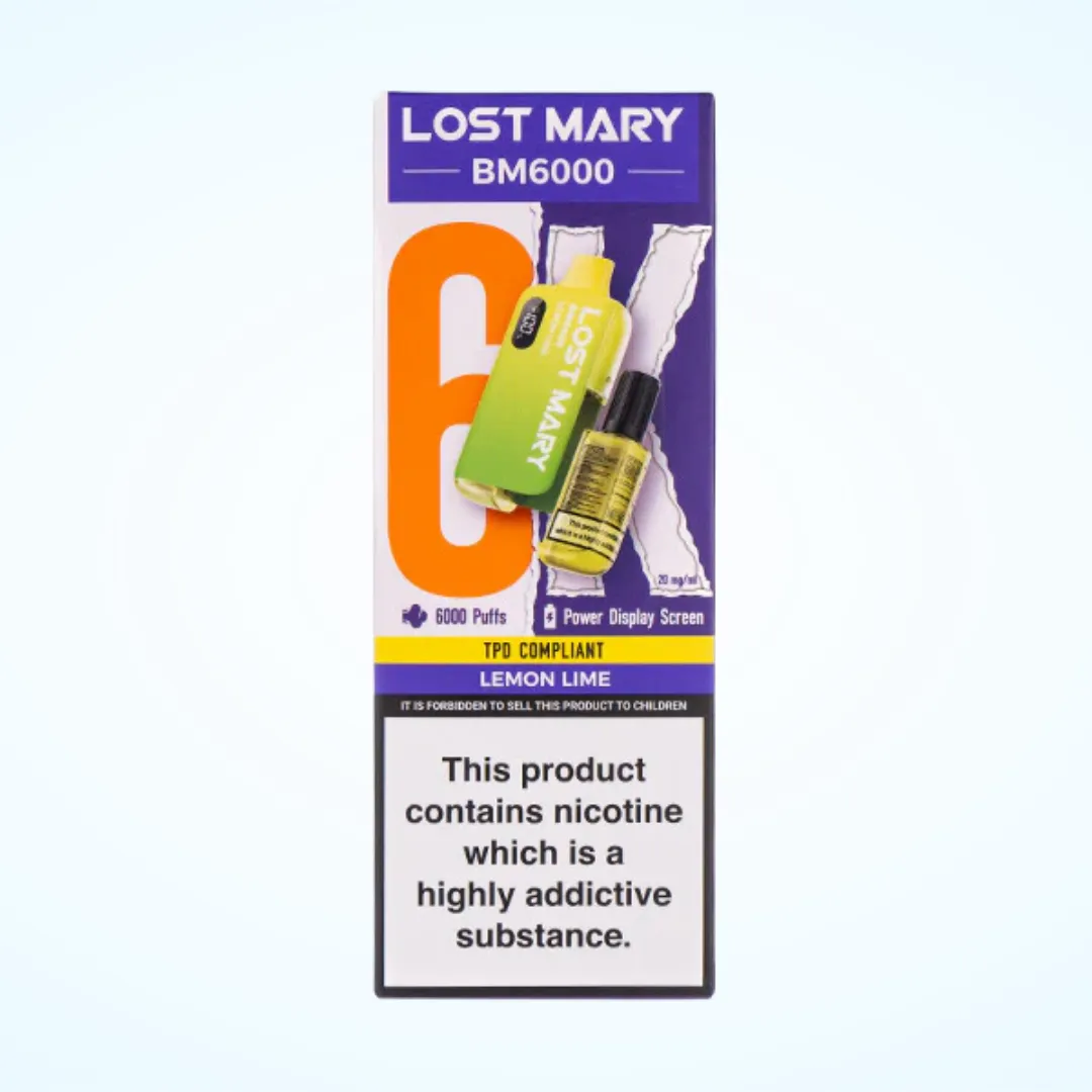 Lost Mary BM6000 Disposable Vape | Only £8.79 | Any 3 for £25