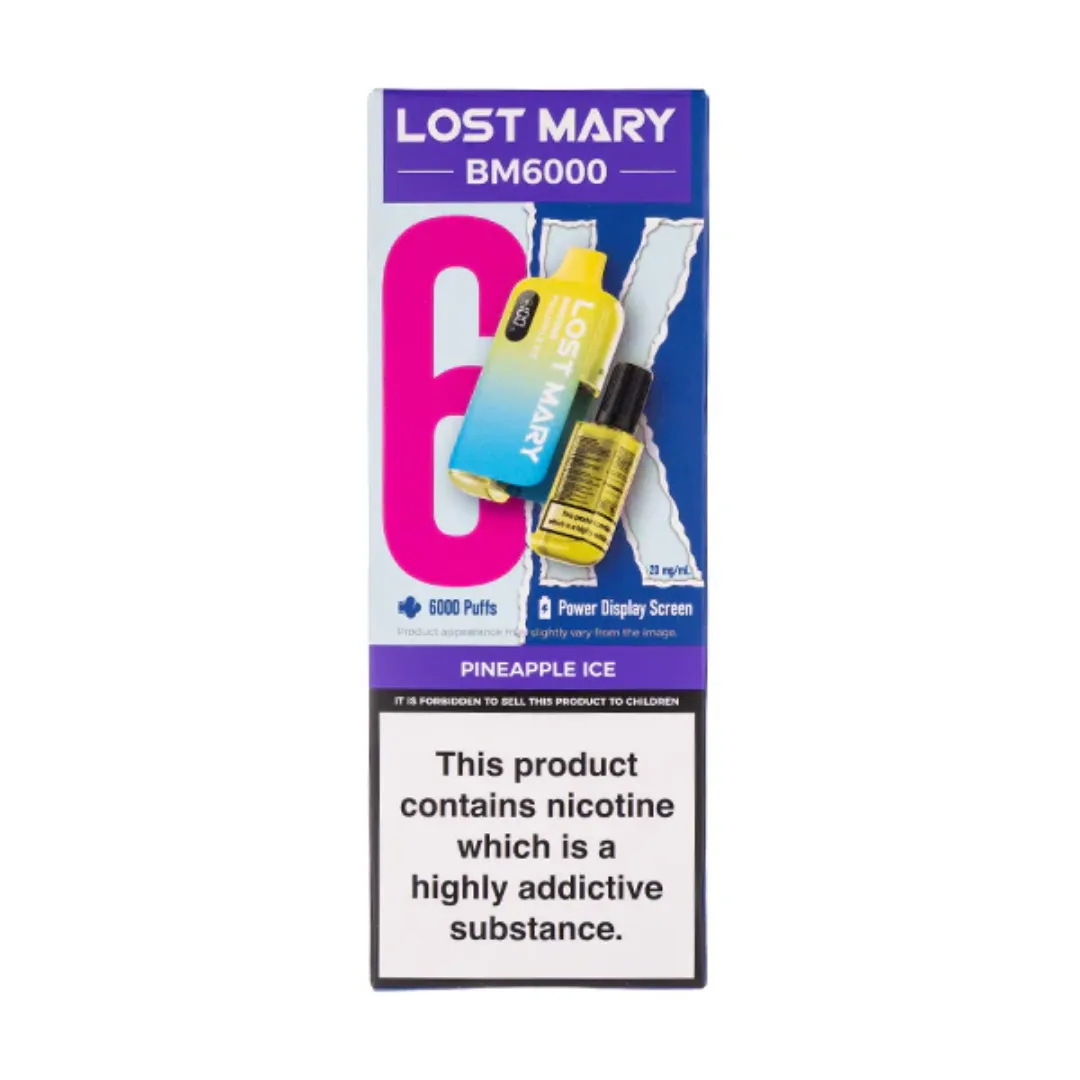 Lost Mary BM6000 Disposable Vape | Only £8.79 | Any 3 for £25