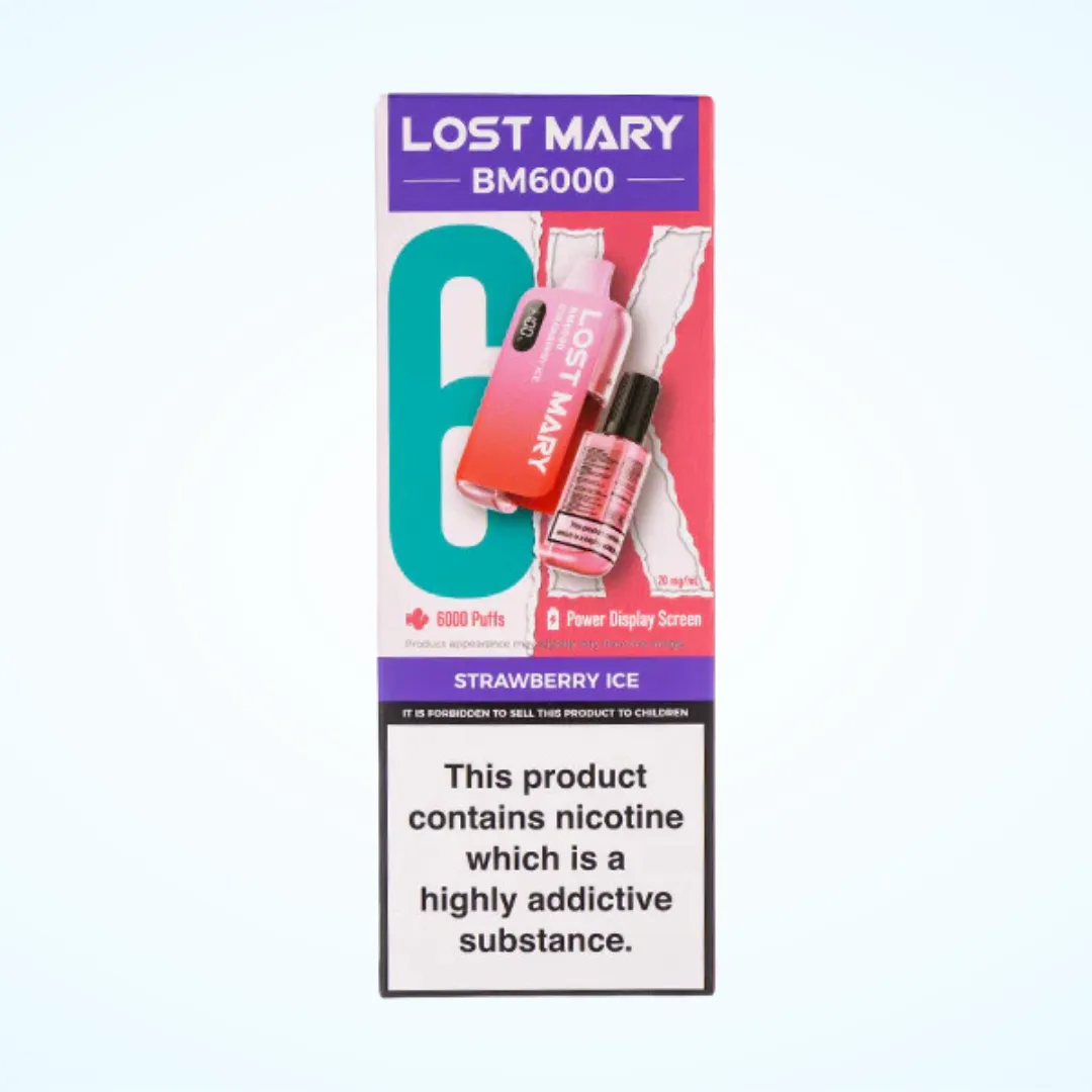 Lost Mary BM6000 Disposable Vape | Only £8.79 | Any 3 for £25