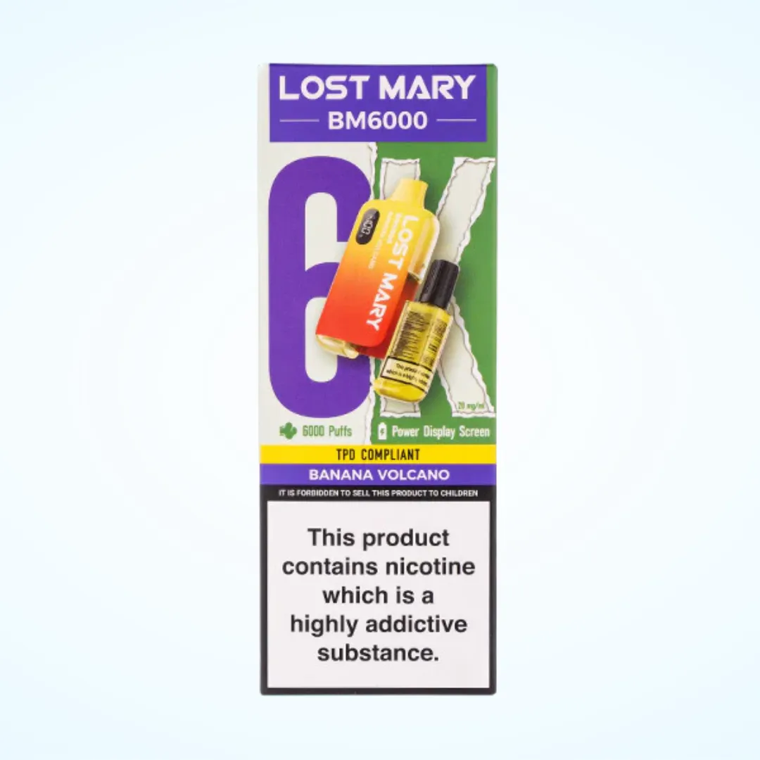 Lost Mary BM6000 Disposable Vape | Only £8.79 | Any 3 for £25