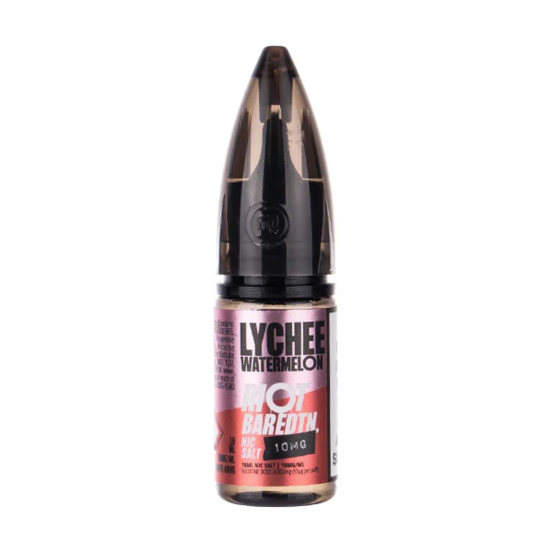 Lychee Watermelon Nic Salt E-Liquid by Riot Squad Bar Edtn