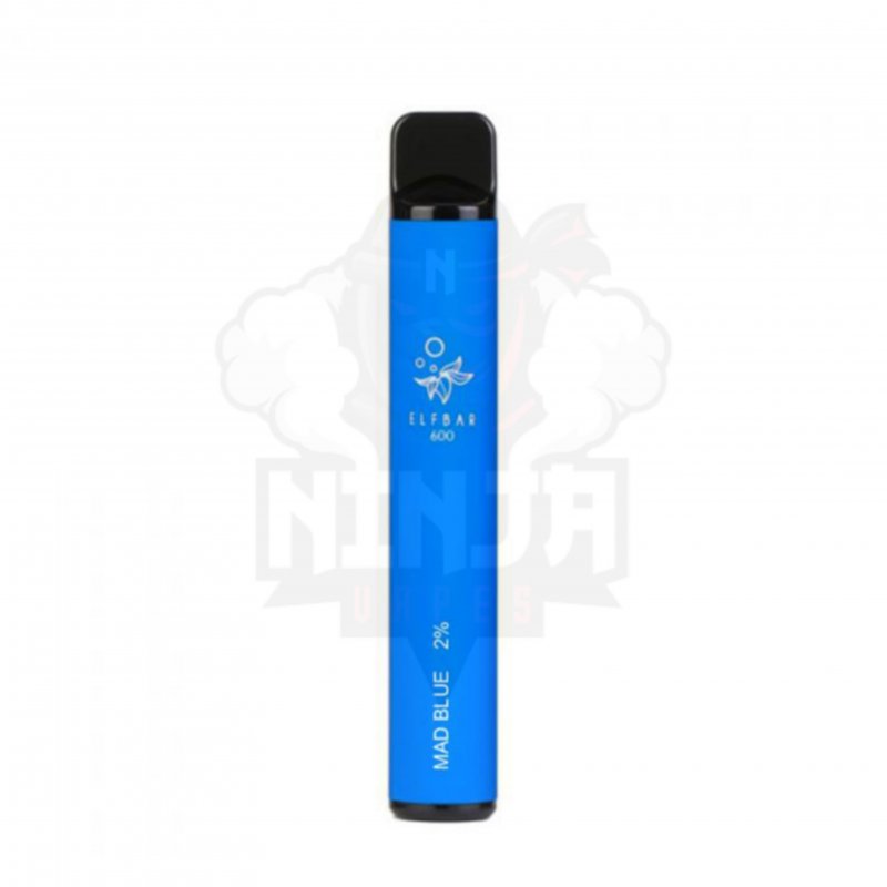Mad Blue Elf Bar 600 Puffs | 40+ Flavours | Check Our Price