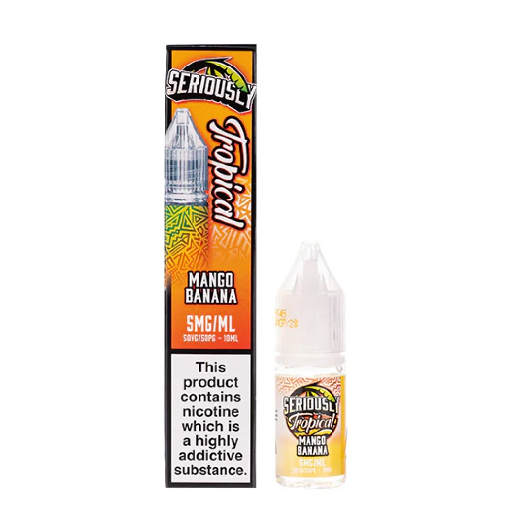 Mango Banana Nic Salt E-Liquid by Seriously Tropical