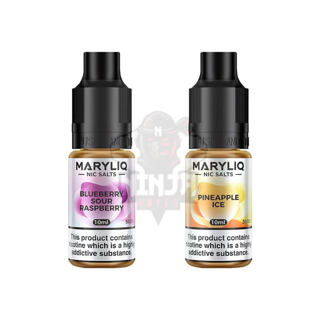 Mary Liq 10ml E-Liquid Nic Salt Pack Of 3