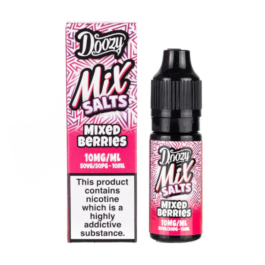 Mixed Berries Nic Salt E-Liquid by Doozy Mix Salts