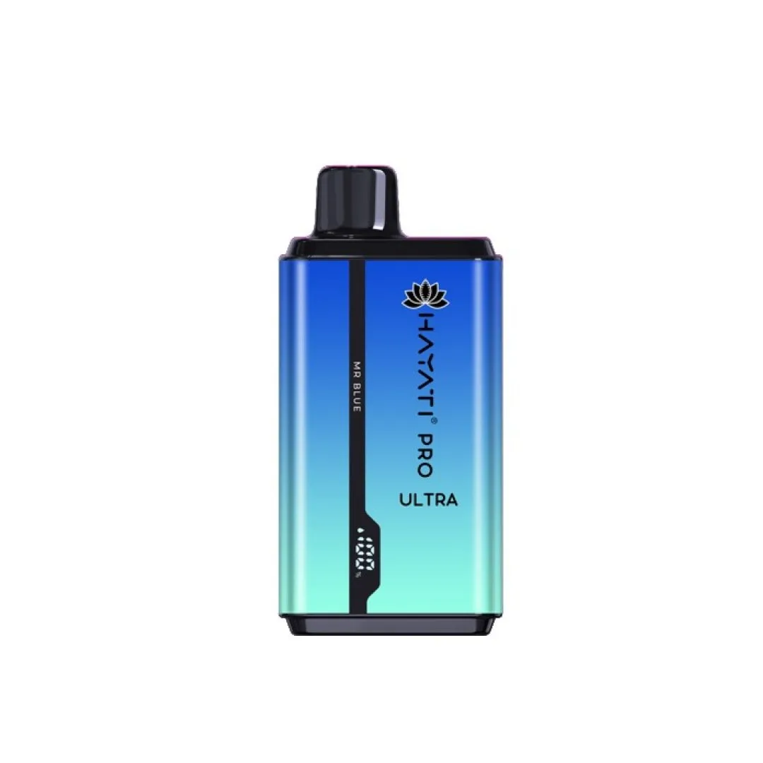 Mr.Blue flavour Hayati Pro Ultra 15000 Puffs Disposable Vape