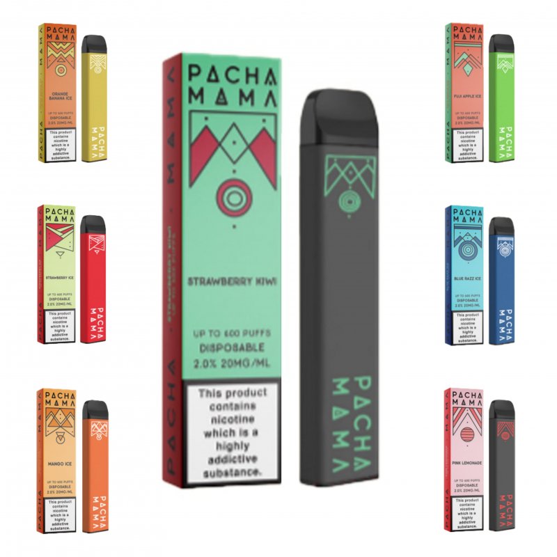 Pachamama Bar 600 Puffs Disposable Vape Device