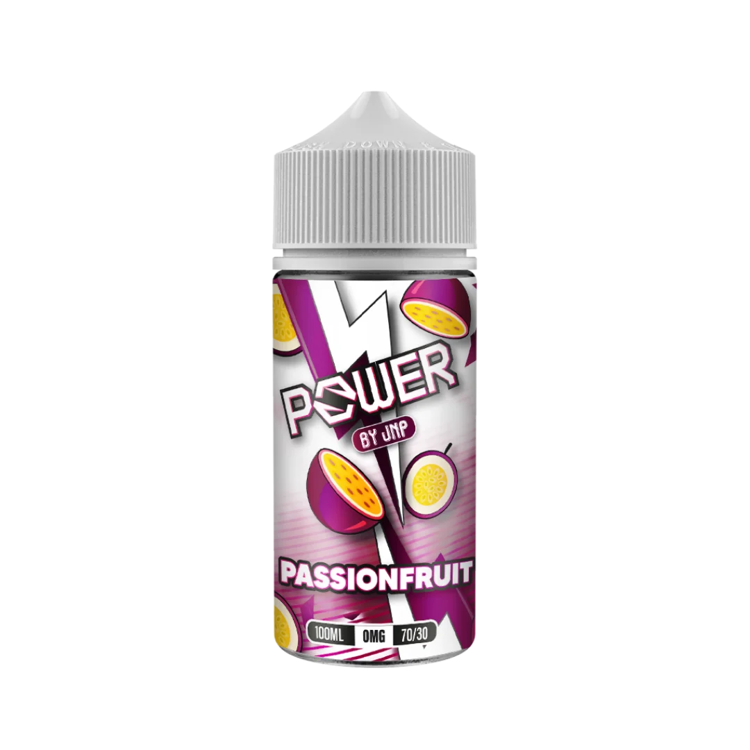 Passion Fruit 100ml Shortfill E-liquid Power by JNP