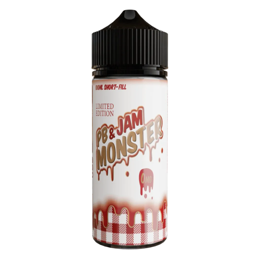 PB & Jam Monster 100ml Shortfill E-Liquid