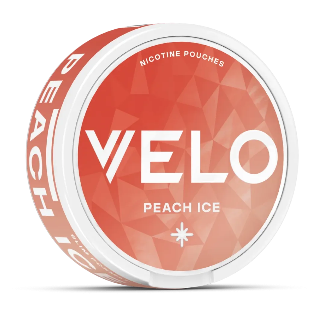 Peach Ice Nicotine Pouches by VELO