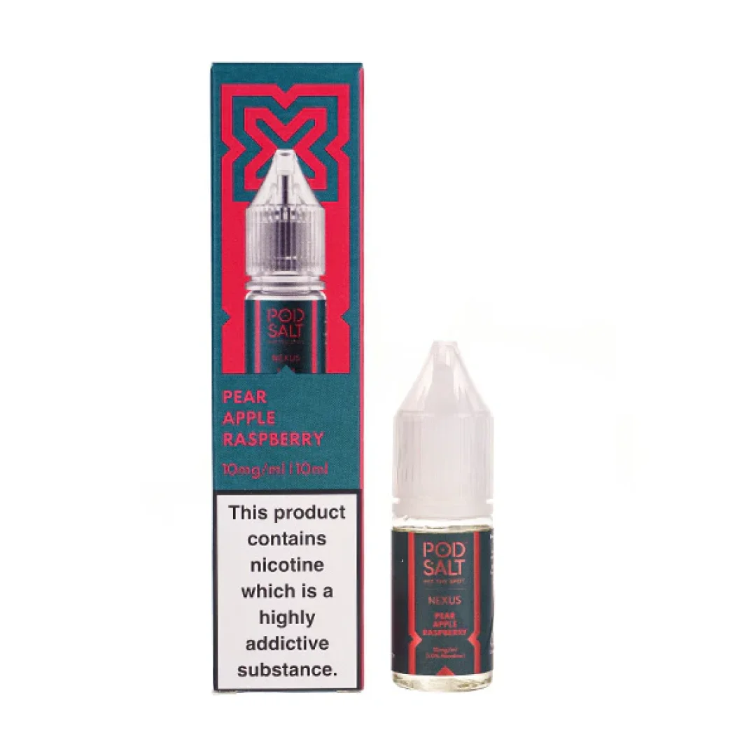 Pear Apple Raspberry Nic Salt E-Liquid by Pod Salt Nexus