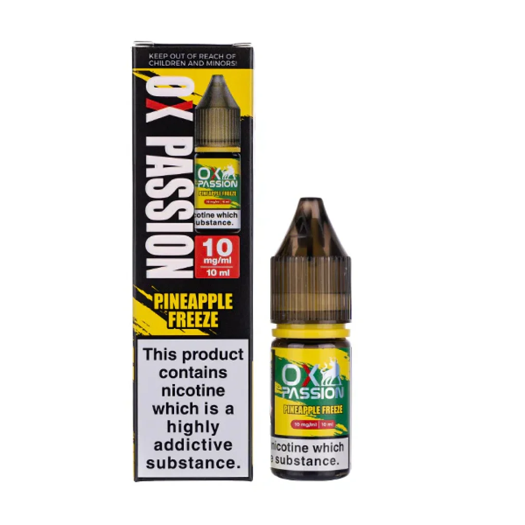 Pineapple Freeze Nic Salt E-Liquid by Oxva Ox Passion