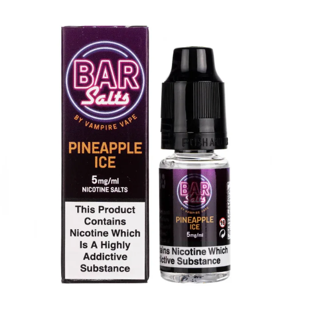 Pineapple Ice Nic Salt E-Liquid by Vampire Vape Bar Salts