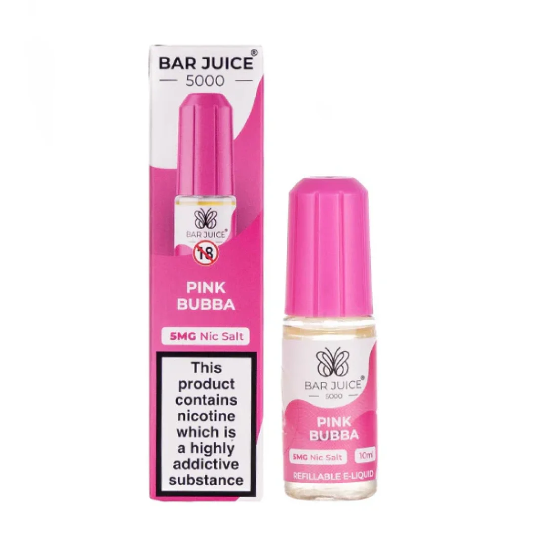 Pink Bubba Nic Salt E-Liquid by Bar Juice 5000