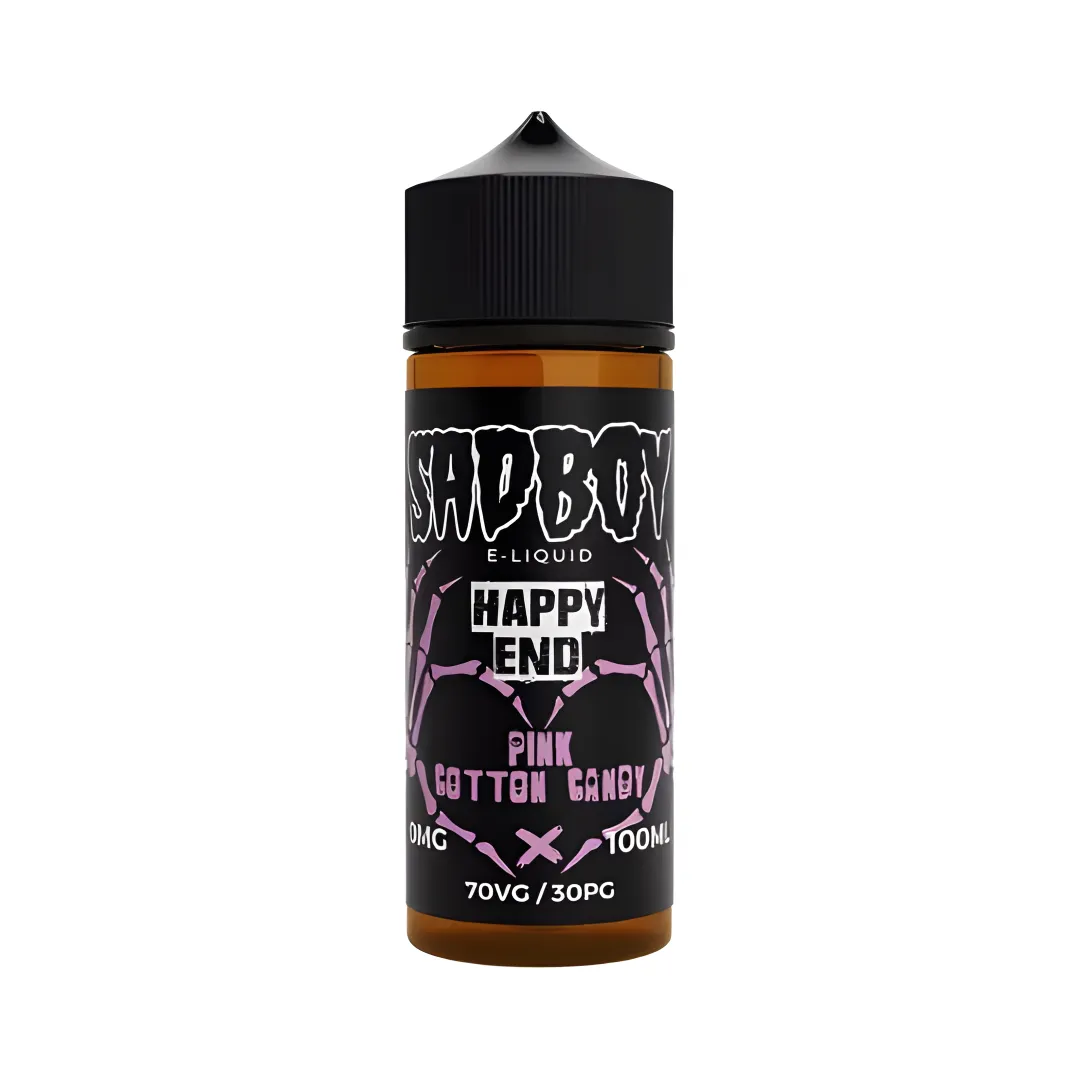 Pink Cotton Candy 100ML Shortfill E-Liquid by Sadboy