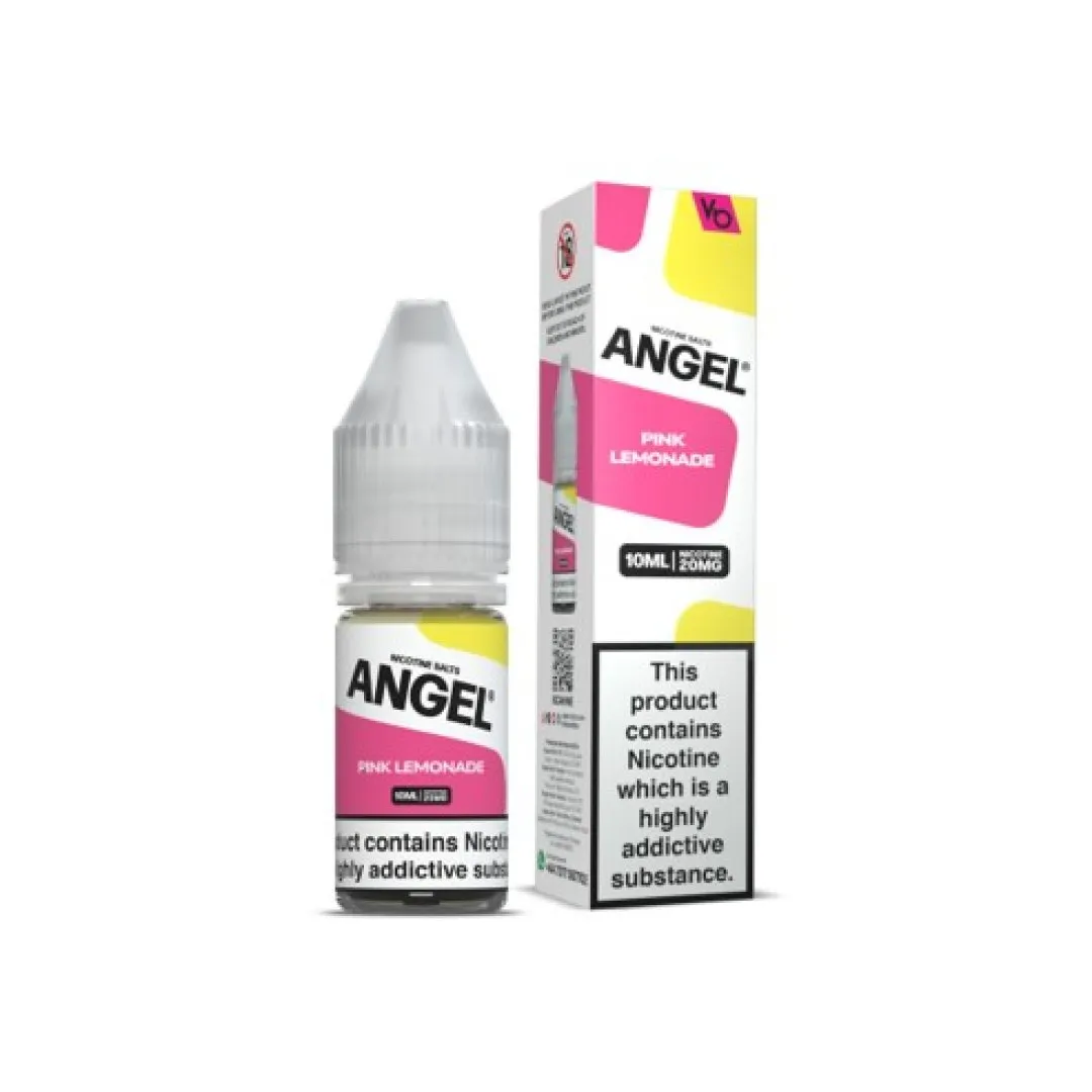 Pink Lemonade 10ml Nic Salt E-Liquid by ANGEL