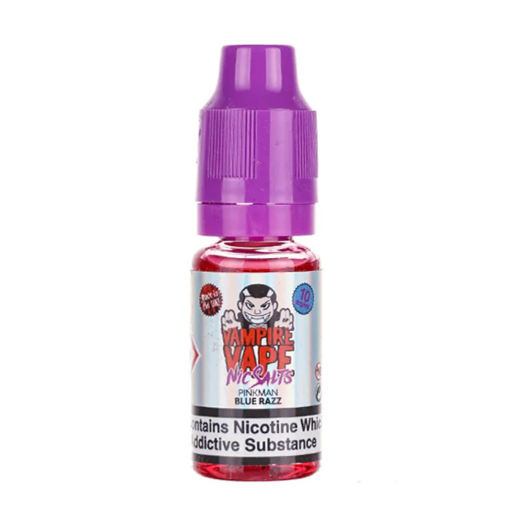 Pinkman Blue Razz Nic Salt E-Liquid by Vampire Vape