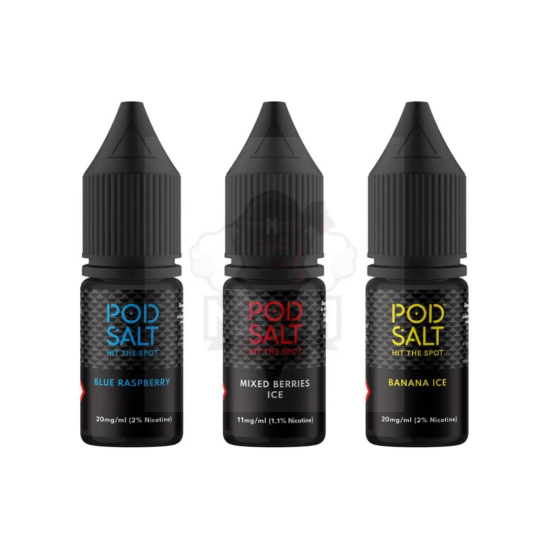 Pack Of 3 Pod Salt 10ml Nic Salt E-Liquid