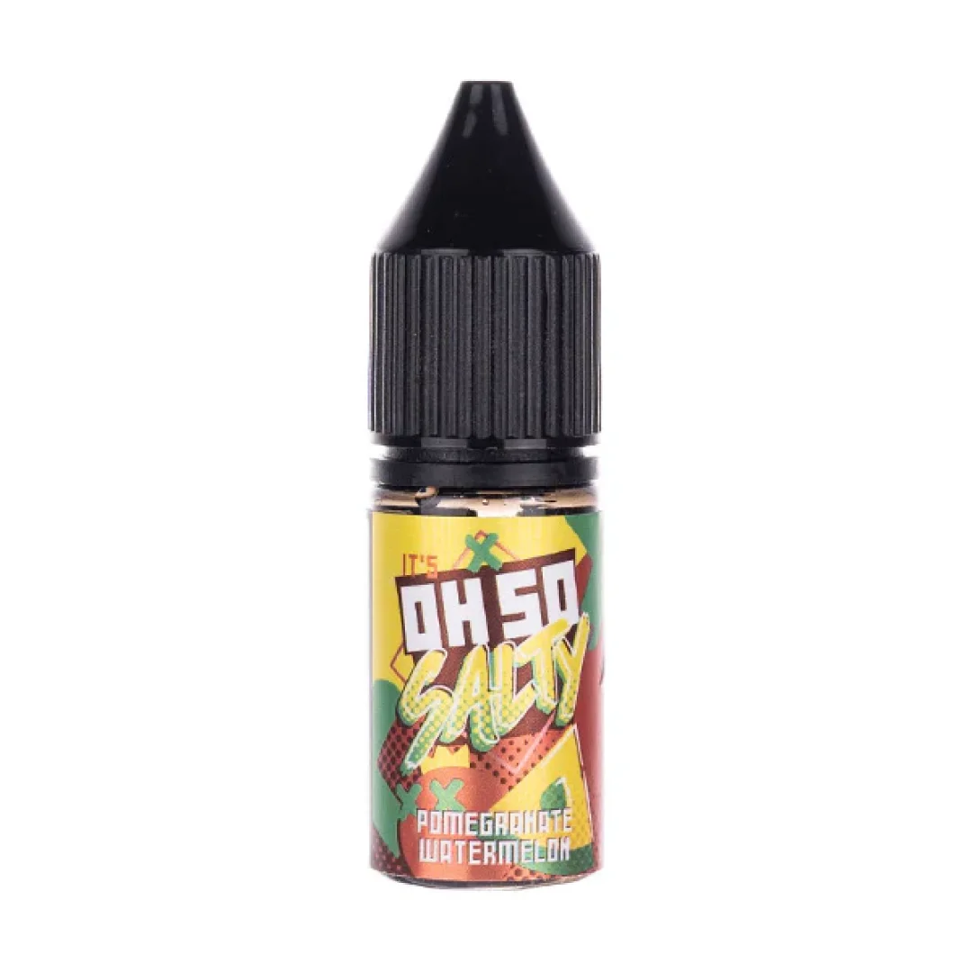 Pomegranate Watermelon Nic Salt E-Liquid by Oh So Salty