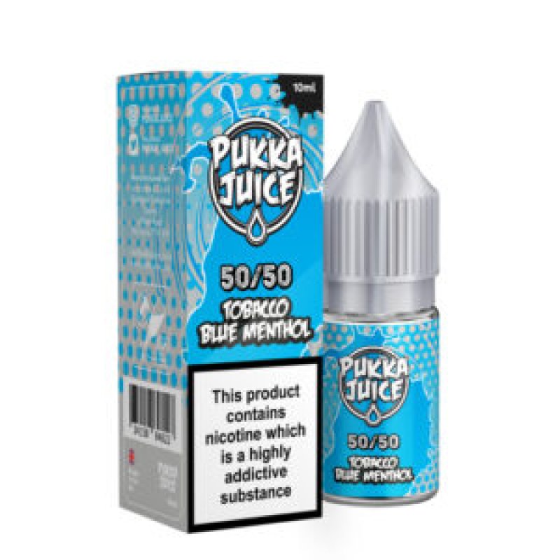 Pukka Juice E-Liquid Tobacco Blue Menthol 10ml