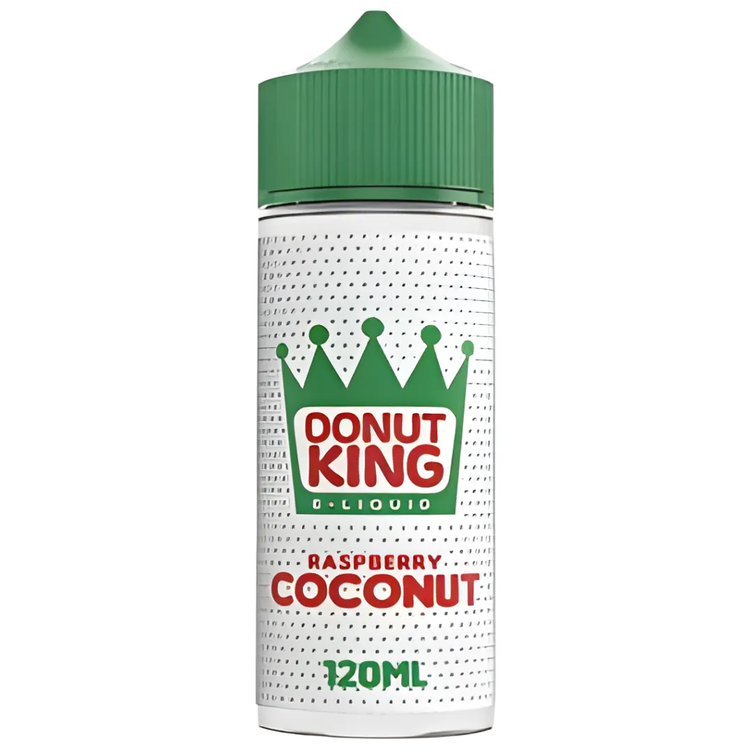 Raspberry Coconut 100ML Shortfill E-Liquid by Donut King