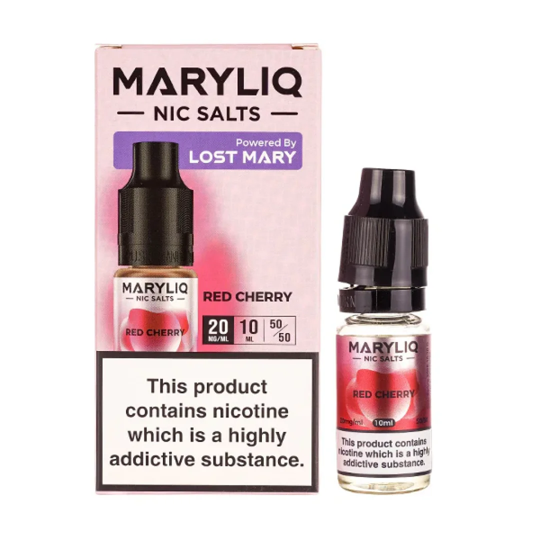 Red Cherry Nic Salt E-Liquid by Lost Mary Maryliq