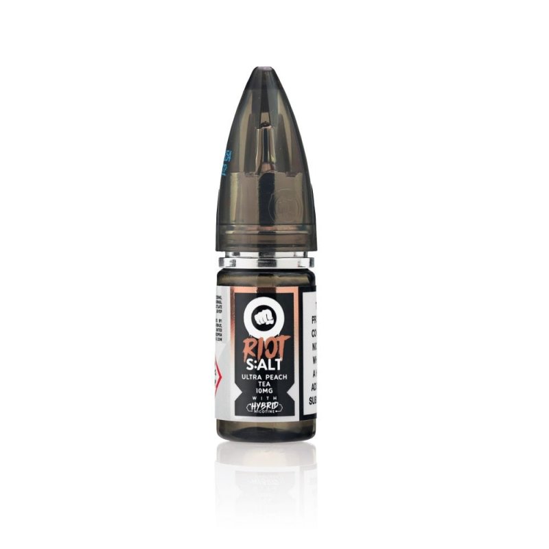 Riot Squad Nic Salt Ultra Peach Tea 10ml