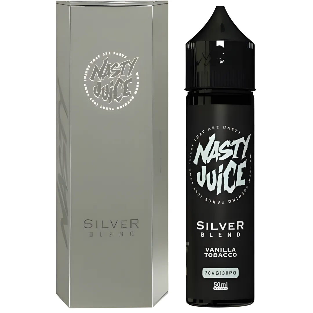 VANILLA TOBACCO SILVER BLEND 50ML SHORTFILL BY NASTY JUICE