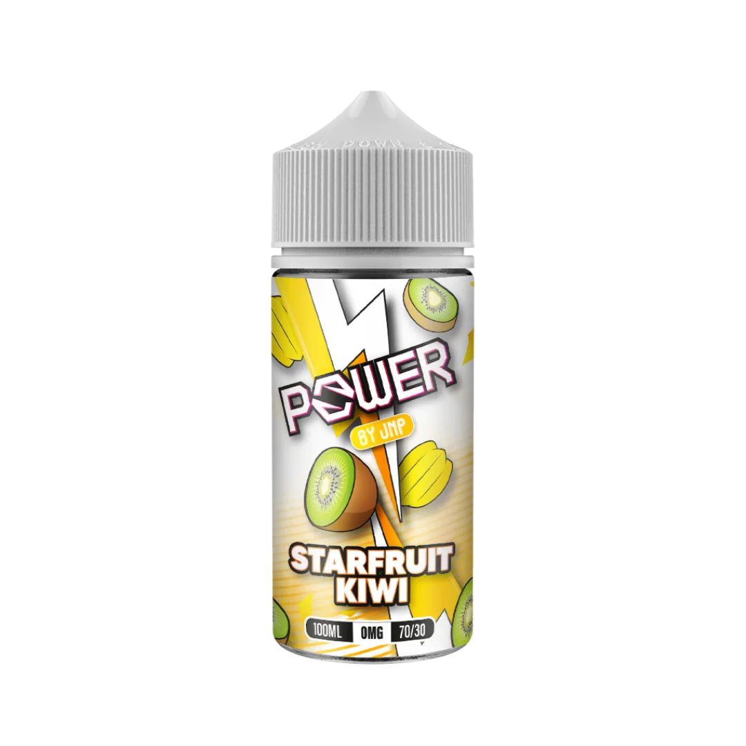 Starfruit Kiwi 100ml Shortfill E-liquid Power by JNP