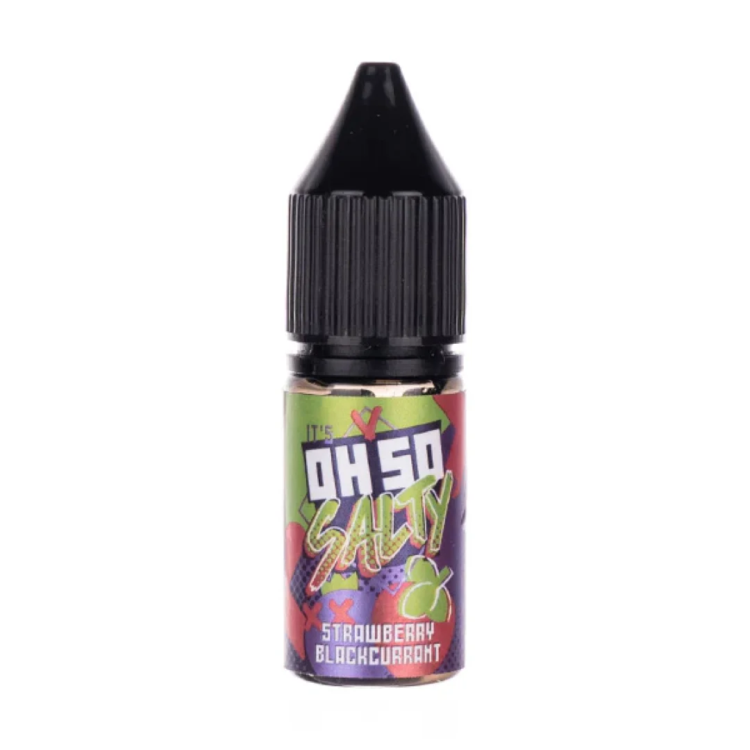 Strawberry Blackcurrant Nic Salt E-Liquid by Oh So Salty